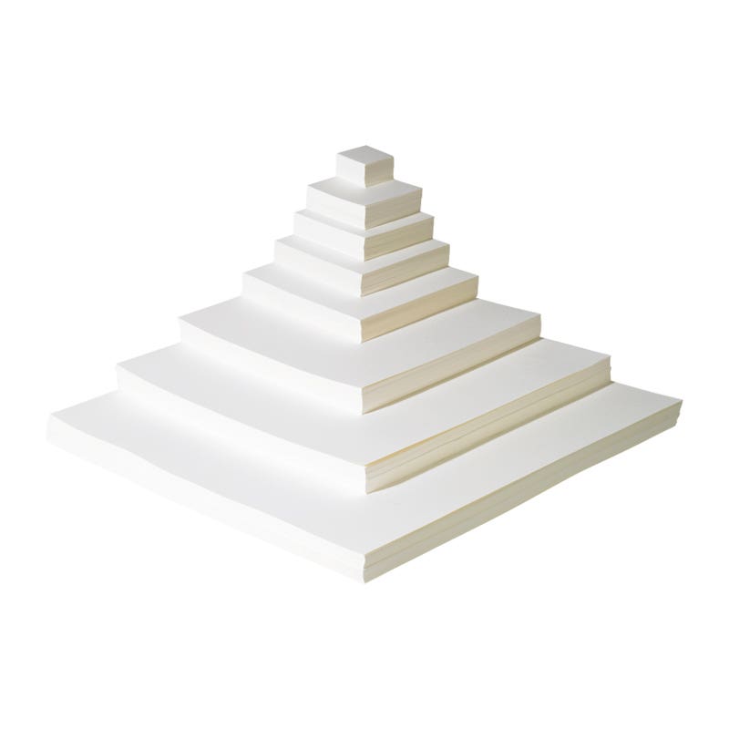 Mandalapapier wit 170g/m² - 10x10 cm image