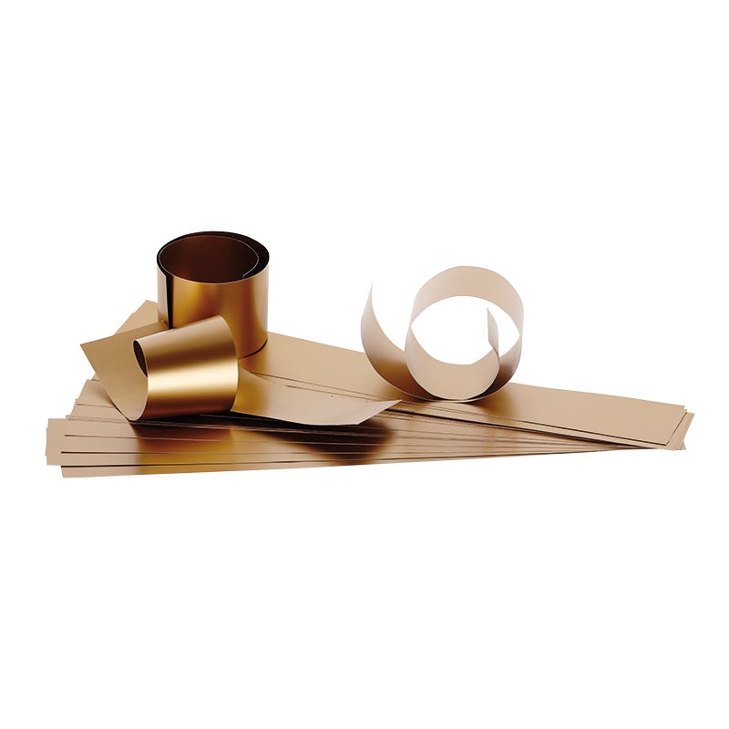 Sterrenrepen - 220g/m² - 65x10 cm - goud image