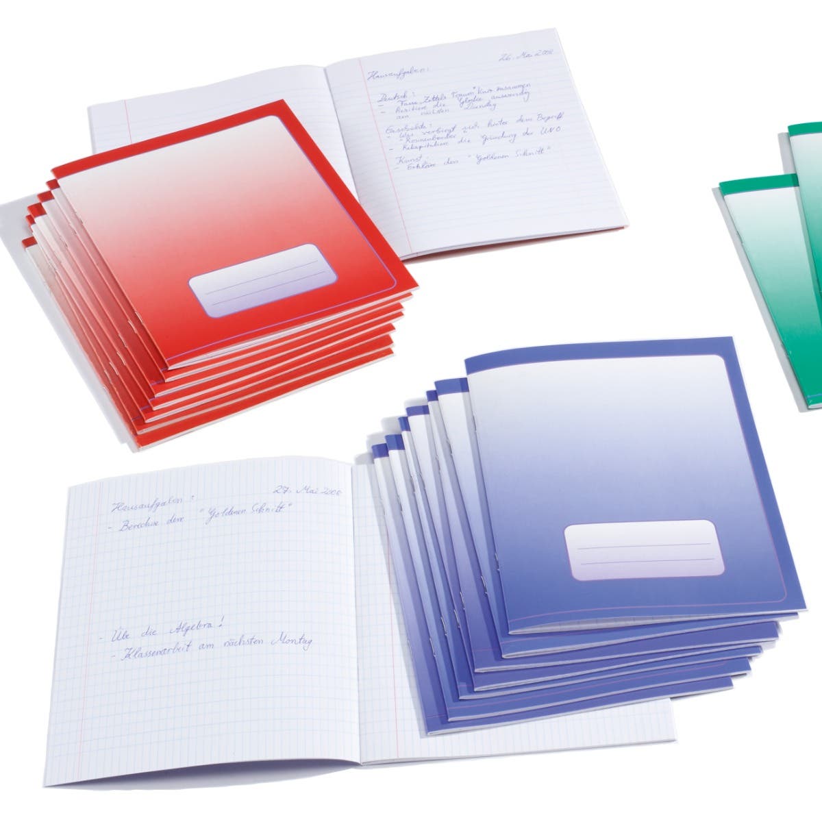 Regenboogschrift commerciaal hm 4x7mm - 16x21cm - rood image