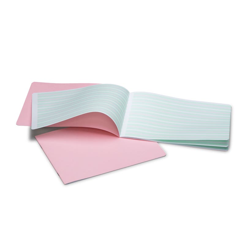 Handschrift oefenschrift A4 bm - 9-6-9 - roze image