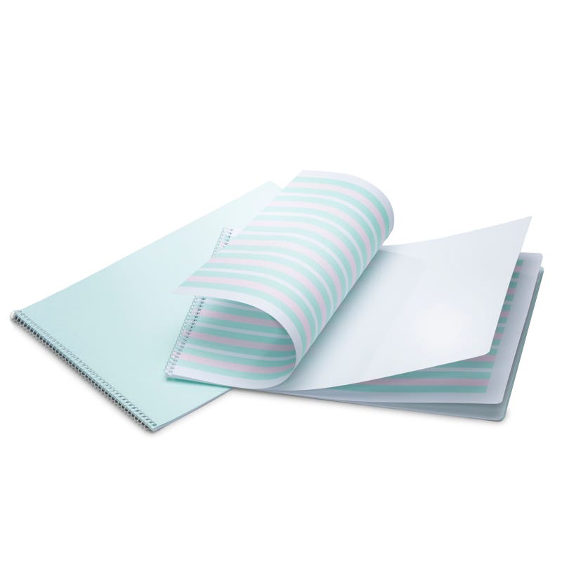 Handschrift oefencahier A4 bm-1om1- 9-9-9 -spiraal image