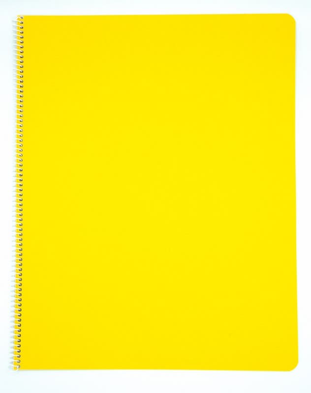 Eerste alfabet-leer cahiers - geel image