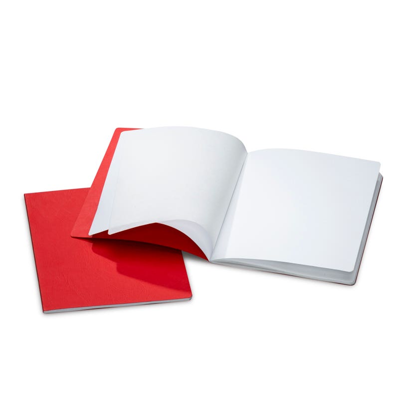 Klein oefenschrift hm m.T - 16x21 cm - rood image