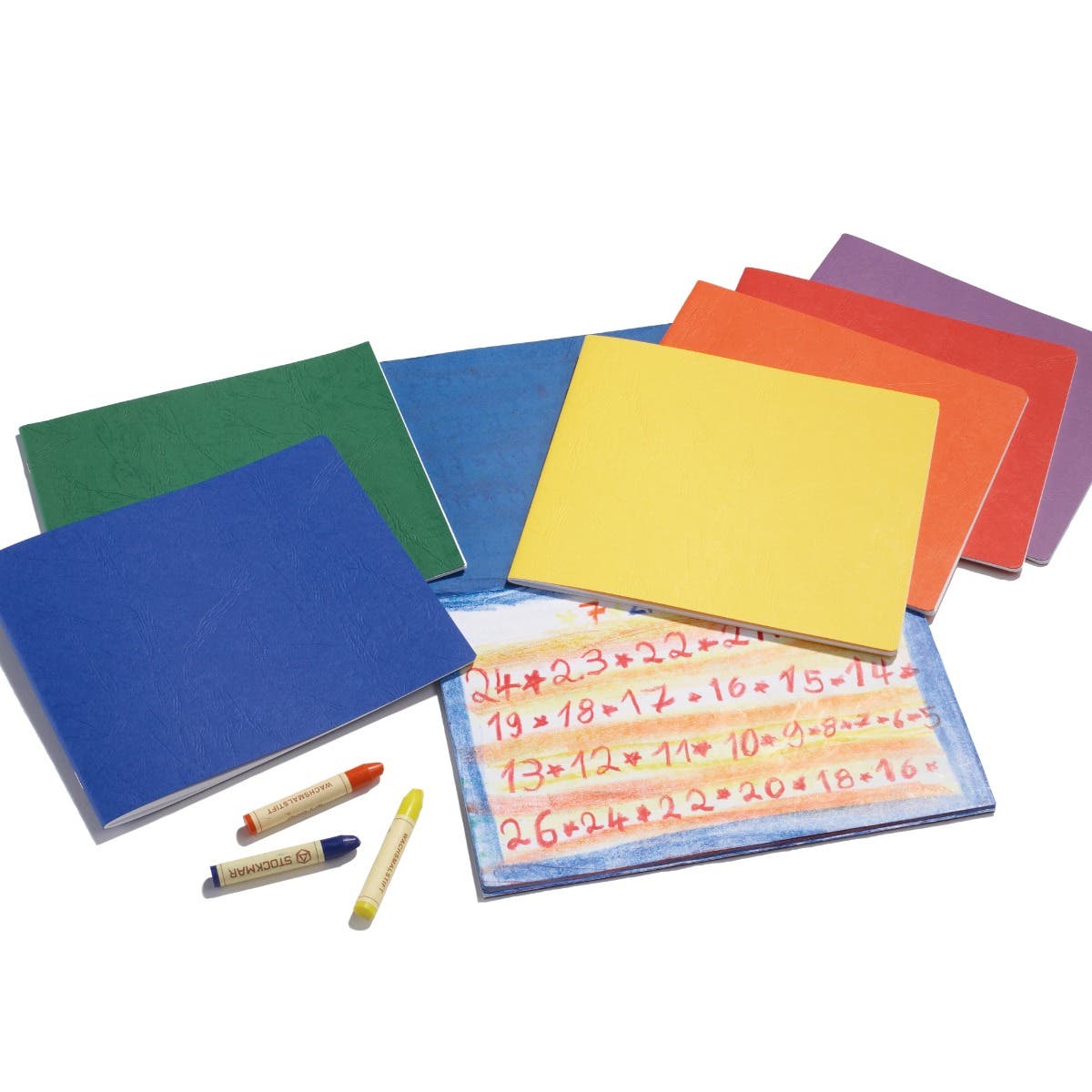 Klein tekenschrift bm m.T - 24x21 cm - oranje image