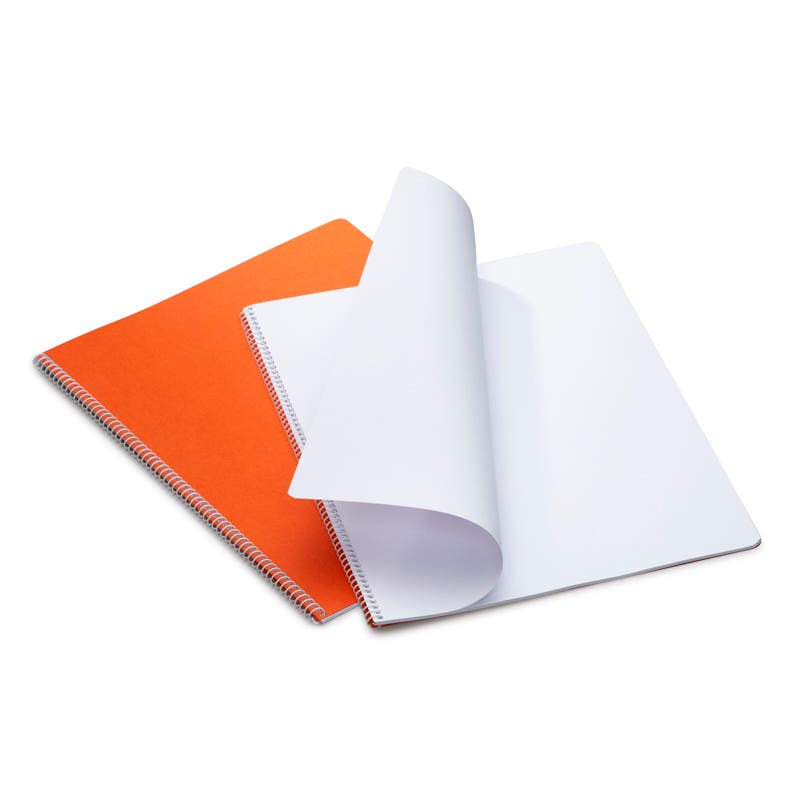 Tekenschrift spiraal hm z.T - 24x32 cm - rood image