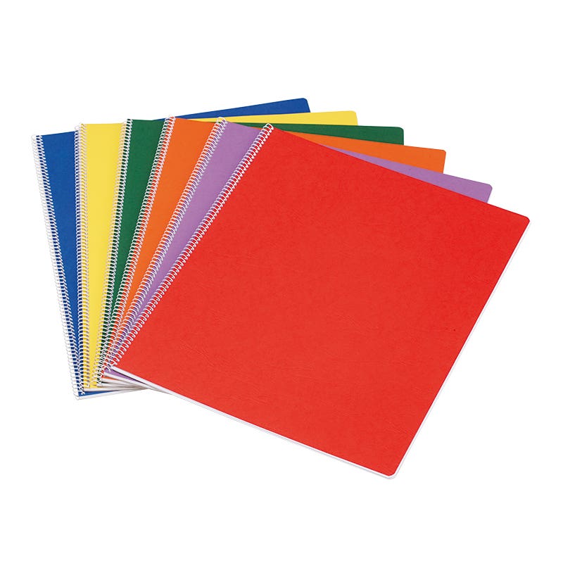 Projectcahier hm - 32x38 cm - blauw image
