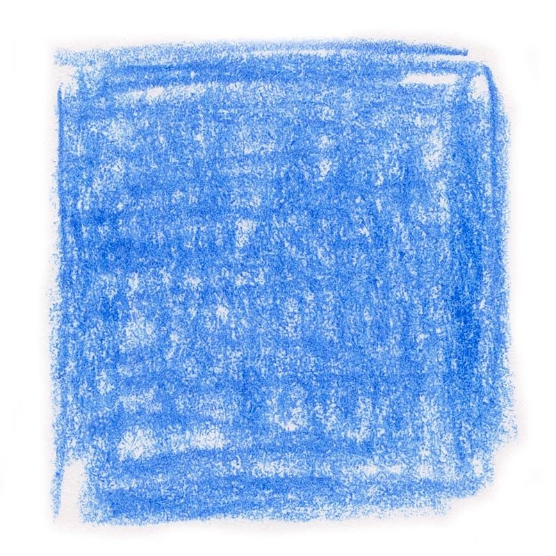 Yorik kleurknots driekant - blauw image