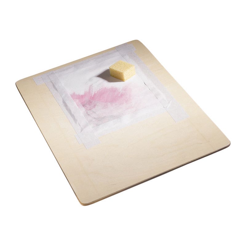 Houten schilderplank - 30x40 cm image