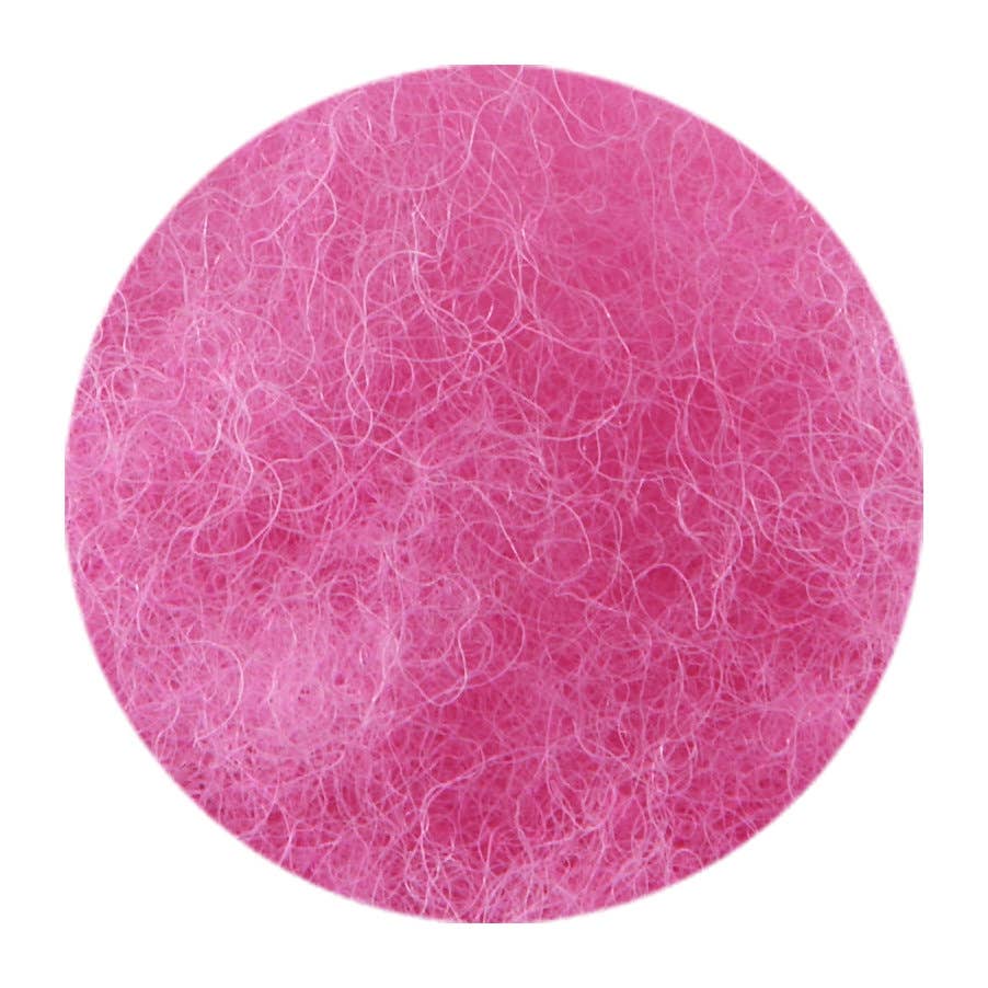 Filges plantaardig geverfde viltwol - roze image