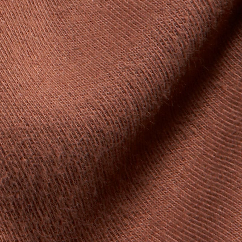 Katoenen tricot zwaar breedte 76 cm - bruin image