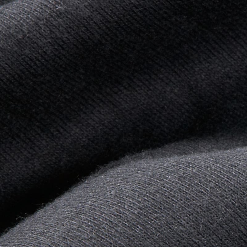 Katoenen tricot zwaar breedte 76 cm - zwart image