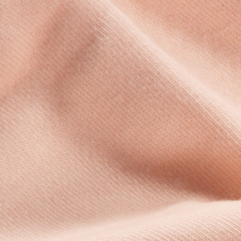 Katoenen tricot zwaar breedte 76 cm - abrikoos image