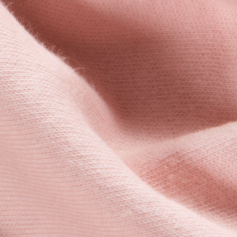 Katoenen tricot zwaar breedte 76 cm - perzikroze image