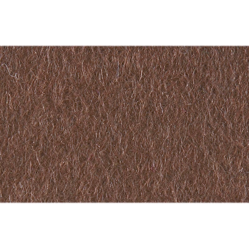 Vilt wol/viscose 350 g/m² 20x30 cm - roodbruin image