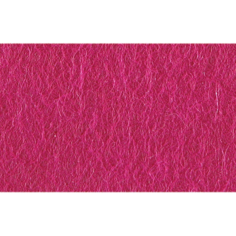 Vilt wol/viscose 350 g/m² 20x30 cm - donkerroze image