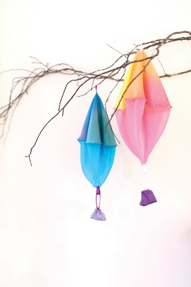 Sarah's Silks parachute blauw image