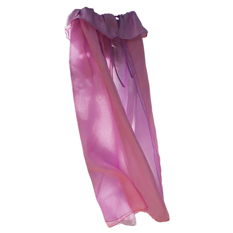 Sarah's Silks omkeerbare cape roze/lavendel image