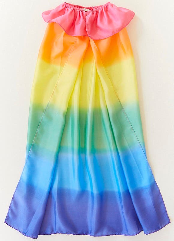 Sarah's Silks zijden speelcape - regenboog image