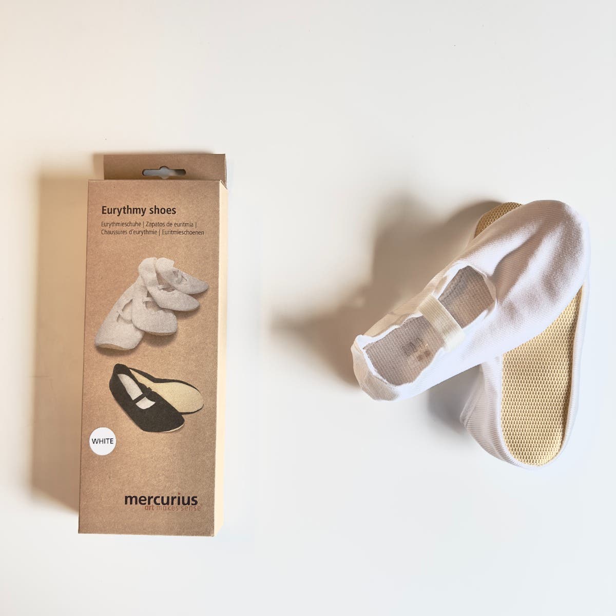 Euritmieschoenen wit - maat 24 image