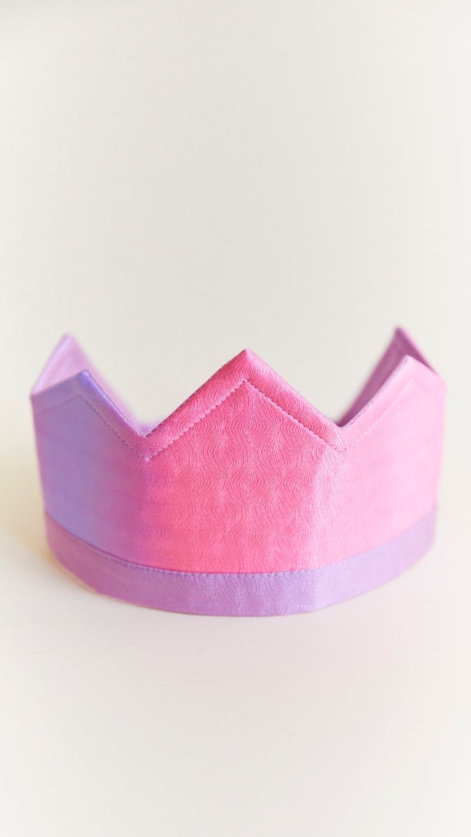 Sarah's Silks omkeerbare kroon roze/lavendel image