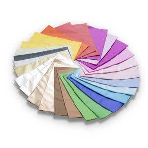 Zijdevloei FSC 50x76 cm assortiment 20 kleuren