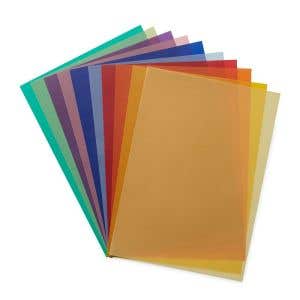 Transparant papier 115 g/m², 50x65 cm, ass. 11 kl.