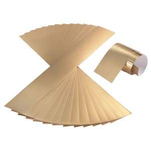 Kronenstroken 280g/m² - 10x63 cm - goud