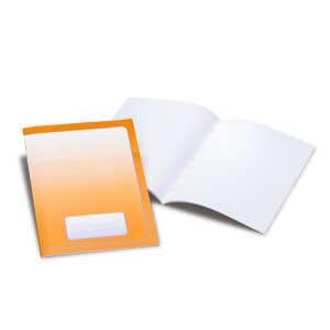 Avino oefenschrift A4 blanco hm - oranje - per 25 stuks