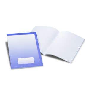 Avino oefenschrift A4 ruit 10x10 mm hm - blauw - per 25 stuks