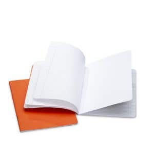 Gedichtenschrift A4 hm - 4 om 1 - oranje - per 10 stuks