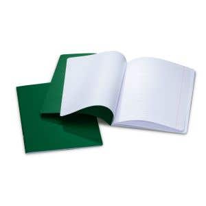 Speciaalcahier A4 hm - gelinieerd - groen