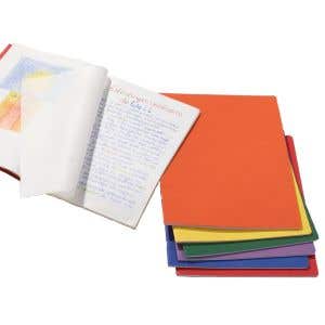 Projectcahier hm 24x32cm m/ tussenvel - per 10 stuks