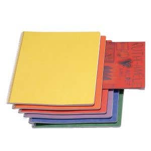 Tekenschrift spiraal hm m.T - 24x32 cm - per 10 stuks