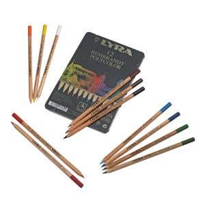 Lyra Rembrandt Polycolor ass. 12 kleuren - blik