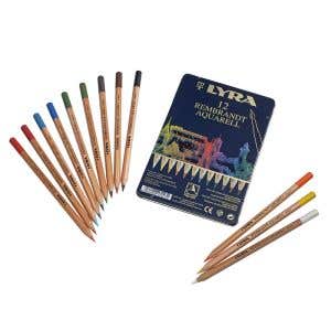 Lyra Rembrandt aquarelpotloden ass. 12 kl. - blik