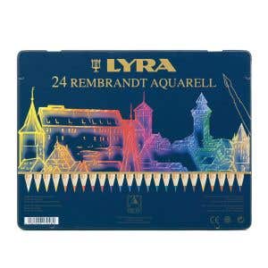 Lyra Rembrandt aquarelpotloden ass. 24 kl. - blik