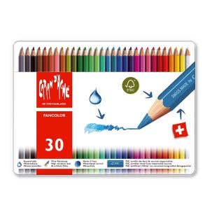 Caran d'Ache Fancolor - ass. 30 kleuren - blik