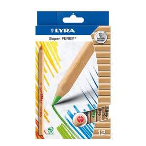 Lyra Super Ferby 3k ongelakt standaard ass.12 kl. 