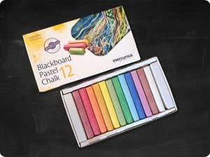 Art Makes Sense pastelbordkrijtjes - 12 kleuren assortiment