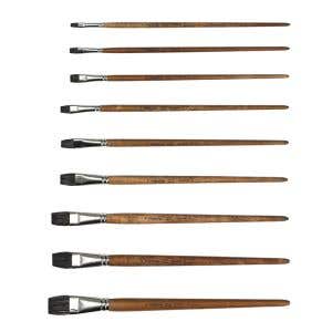 Penseel marterhaar - Flat Tip