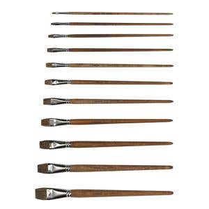 Penseel runderhaar - Flat Tip