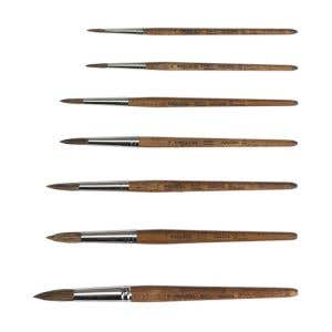 Penseel runderhaar - Round Tip