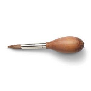 Penseel synth. runderhaar - Egg-shaped