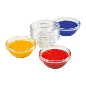 Glazen schaaltjes zonder deksel  - 6 cm