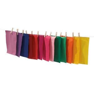 Vilt wol/viscose 350 g/m² 20x30 cm - 10 stuks