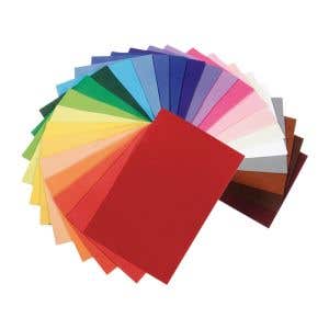 Wolvilt ass. 400 g/m² 20x30 cm - 2x27 kleuren