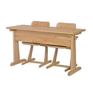2-persoons leerlingtafel