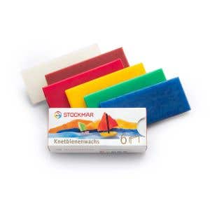 Stockmar bijenkneedwas ass. 6 plakjes - 100x40 mm