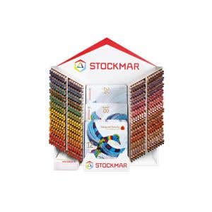 Stockmar kleurpotloden display driekanten NL