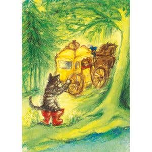 Kaart M. v. Zeyl - Gelaarsde kat